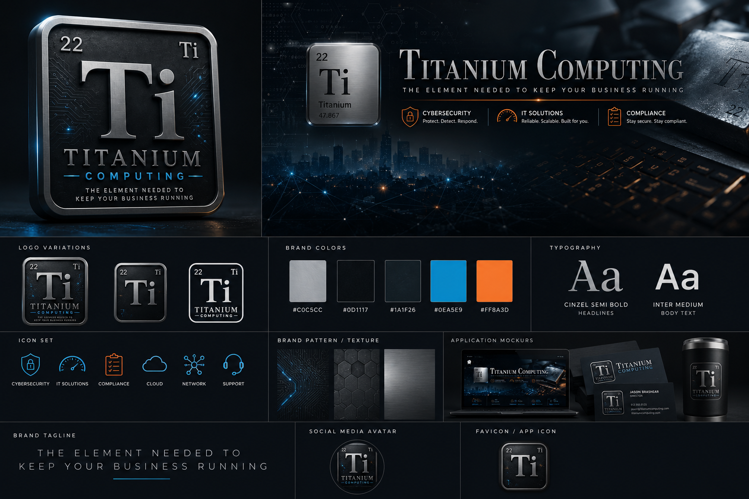 Titanium Computing brand guide